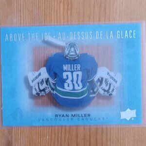 UD Tim Hortons 2015-16 Above the Ice Ryan Miller card #AI-RM